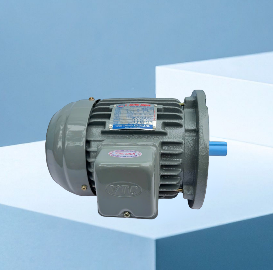 Động cơ điện -Motor 1 HP/ Vỏ gang /1450/2800/960 RPM Mặt bích