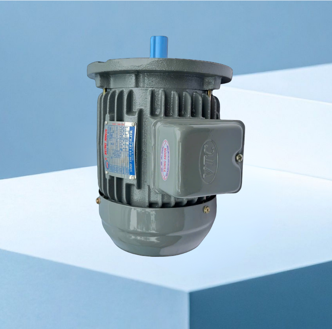 Động cơ điện -Motor 1.5 HP/ Vỏ gang /1450/2800/960 RPM Mặt bích